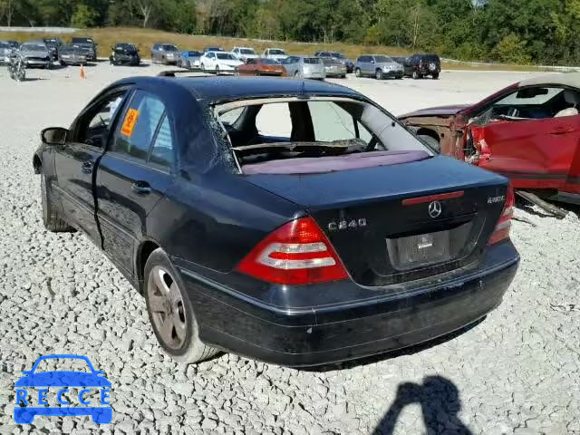 2005 MERCEDES-BENZ C 240 4MAT WDBRF81J35F671922 зображення 2