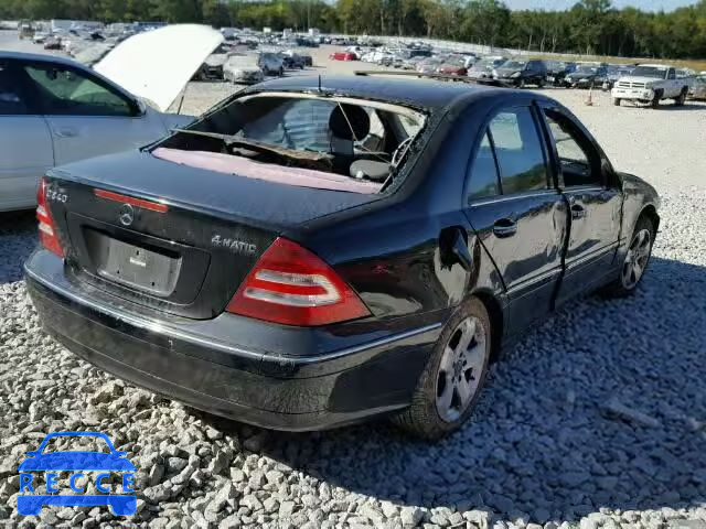 2005 MERCEDES-BENZ C 240 4MAT WDBRF81J35F671922 зображення 3