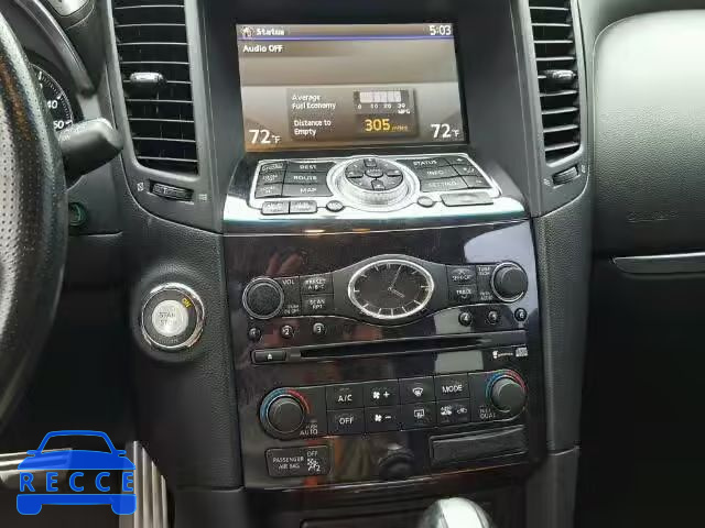 2009 INFINITI FX50 JNRBS18W59M201402 image 8