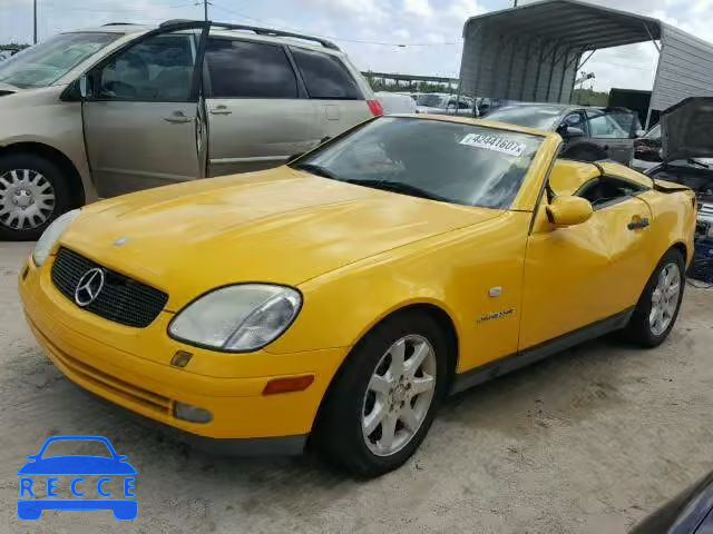 2000 MERCEDES-BENZ SLK 230 KO WDBKK47F3YF160529 image 1