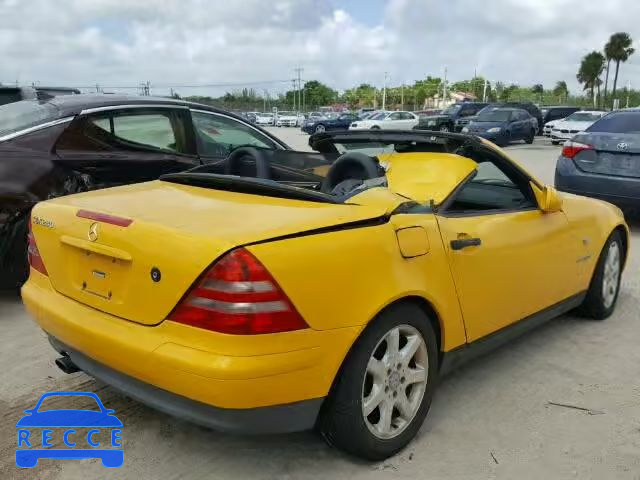 2000 MERCEDES-BENZ SLK 230 KO WDBKK47F3YF160529 зображення 3