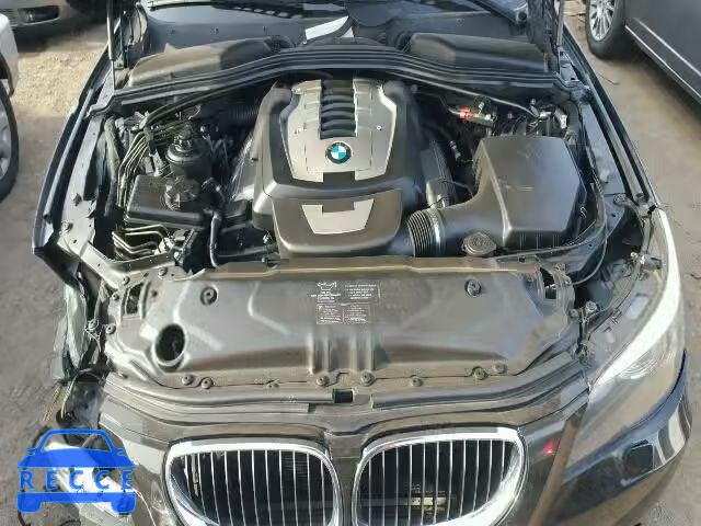 2006 BMW 550 I WBANB53536CP00376 зображення 6