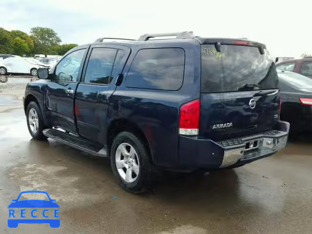 2007 NISSAN ARMADA SE 5N1AA08C17N702725 image 2