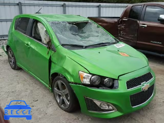 2015 CHEVROLET SONIC RS 1G1JG6SB4F4116524 зображення 0