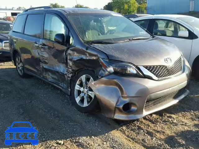 2014 TOYOTA SIENNA SPORT 5TDXK3DC0ES493973 image 0