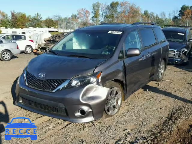 2014 TOYOTA SIENNA SPORT 5TDXK3DC0ES493973 image 1