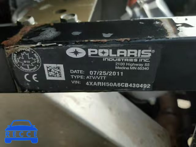 2012 POLARIS RANGER 500 4XARH50A6CB430492 image 19