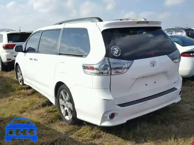 2013 TOYOTA SIENNA SPORT 5TDXK3DC5DS399036 image 2