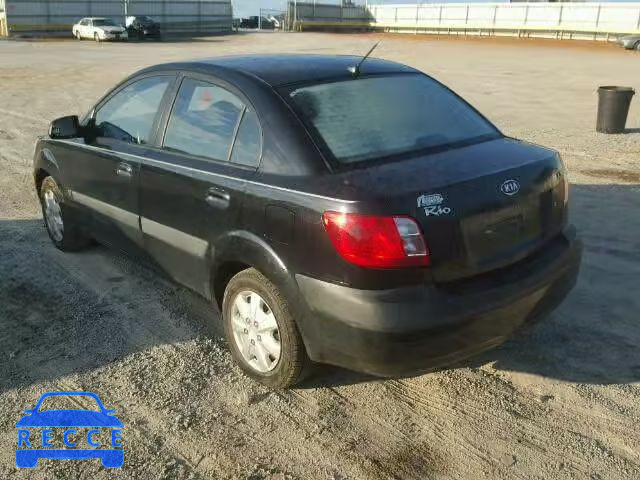 2007 KIA RIO BASE KNADE123576240066 image 2