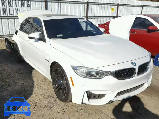 2015 BMW M3 WBS3C9C59FJ276365 image 0