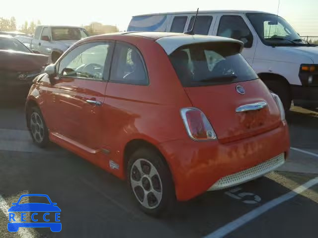 2016 FIAT 500 ELECTR 3C3CFFGE5GT180285 image 2