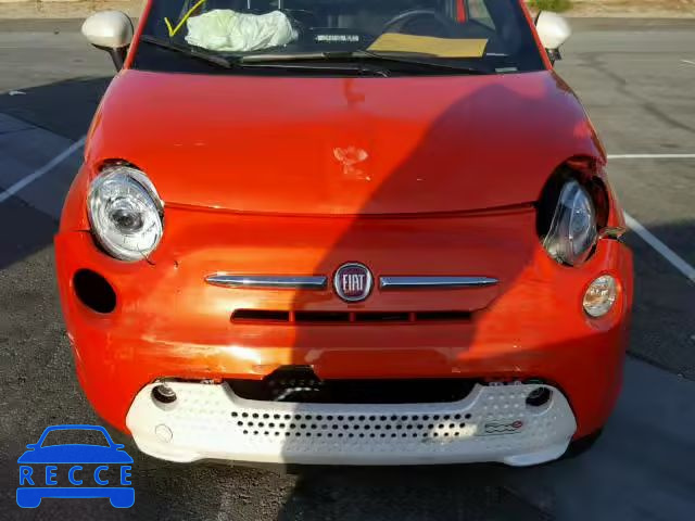 2016 FIAT 500 ELECTR 3C3CFFGE5GT180285 зображення 8