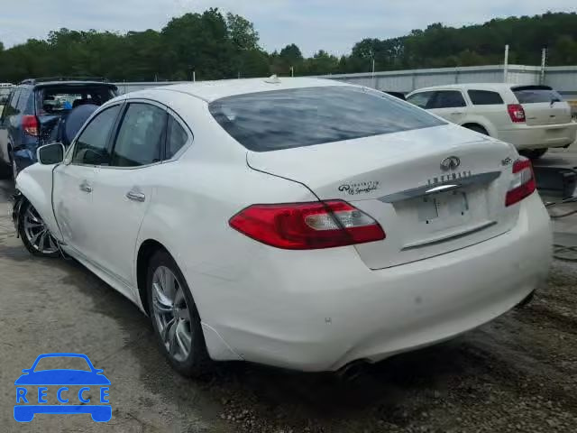 2013 INFINITI M37 X JN1BY1AR4DM604902 image 2