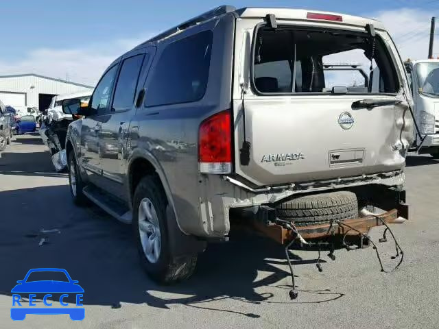 2008 NISSAN ARMADA SE 5N1AA08C18N627865 image 2