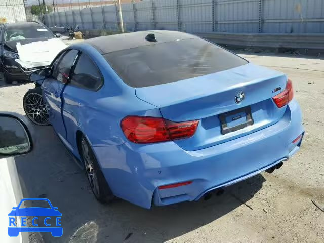 2017 BMW M4 WBS3R9C36HA014366 image 2