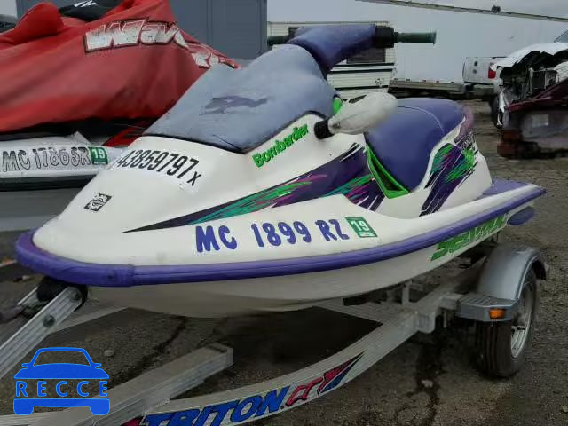 1996 SEAD BOAT W/TRL ZZN25202C696 зображення 1