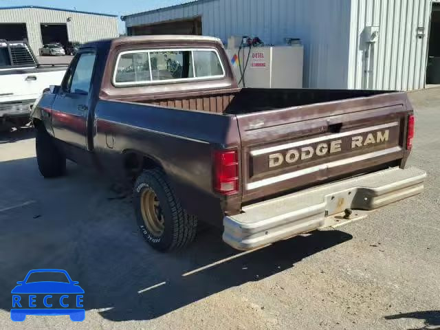 1982 DODGE D-SERIES D 1B7FD14P8CS254091 зображення 2