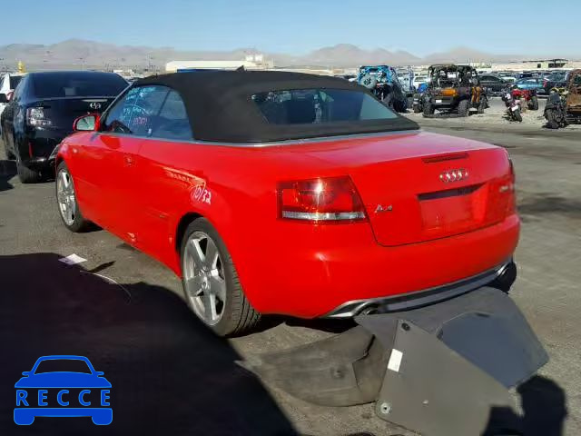 2008 AUDI A4 S-LINE WAUBF48H78K001183 image 2