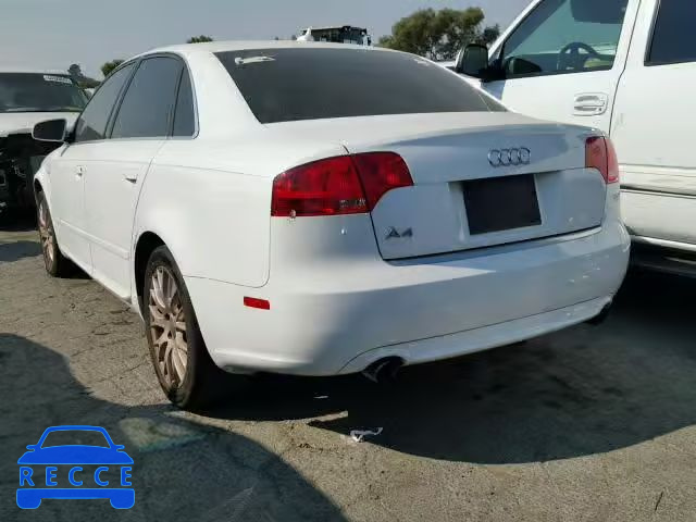 2008 AUDI A4 2.0T WAUAF78E78A134664 Bild 2