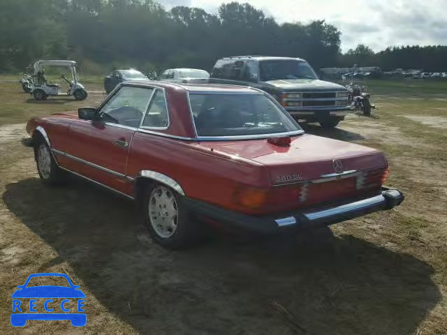 1987 MERCEDES-BENZ 560 WDBBA48DXHA064152 image 2