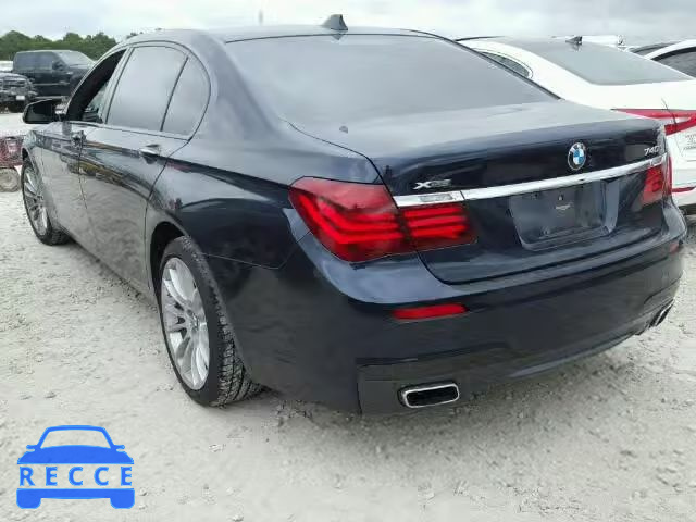 2014 BMW 740 LXI WBAYF4C58ED281901 image 2