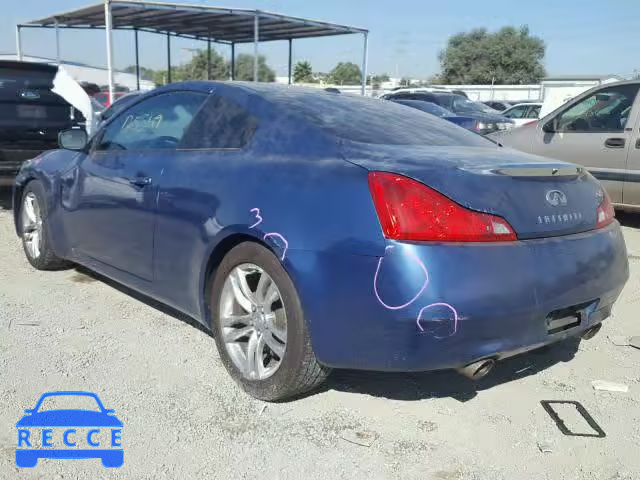 2008 INFINITI G37 BASE JNKCV64E58M122086 image 2