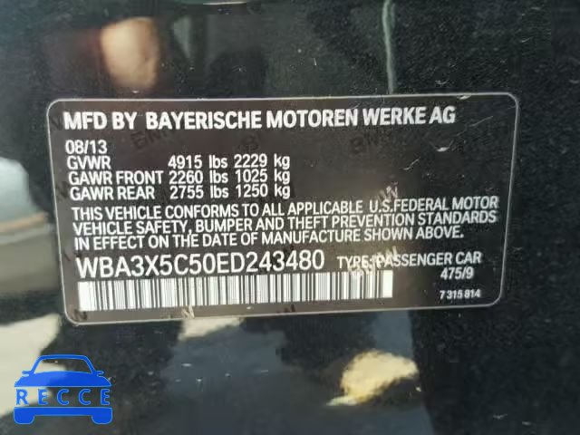 2014 BMW 328 XIGT WBA3X5C50ED243480 Bild 9