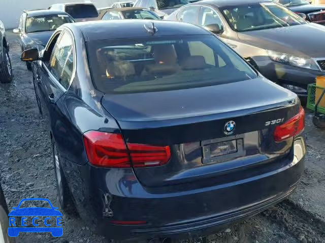 2017 BMW 330 WBA8B9C34HK885601 зображення 2