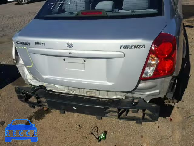 2004 SUZUKI FORENZA KL5JD52Z64K012462 image 8