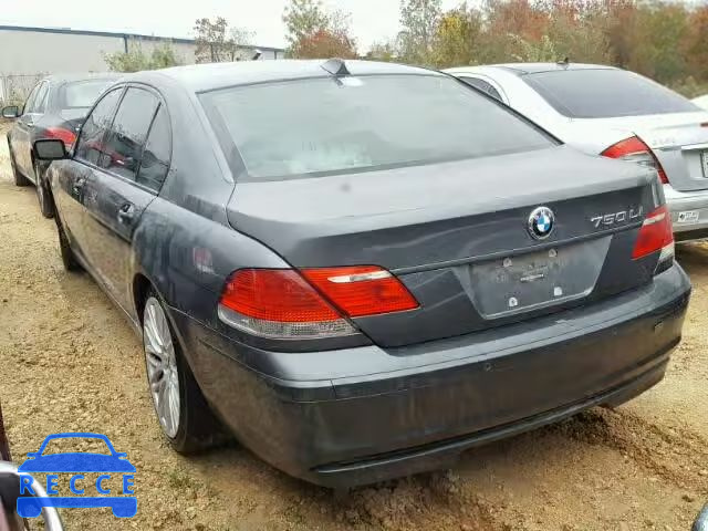 2008 BMW 750 LI WBAHN83598DT87319 image 2