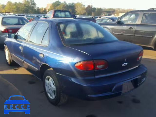 2001 CHEVROLET CAVALIER B 1G1JC524917193792 image 2