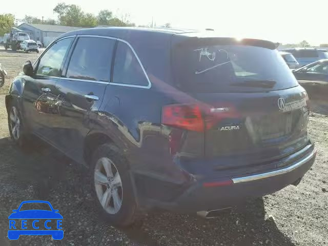 2010 ACURA MDX TECHNO 2HNYD2H66AH515782 image 2