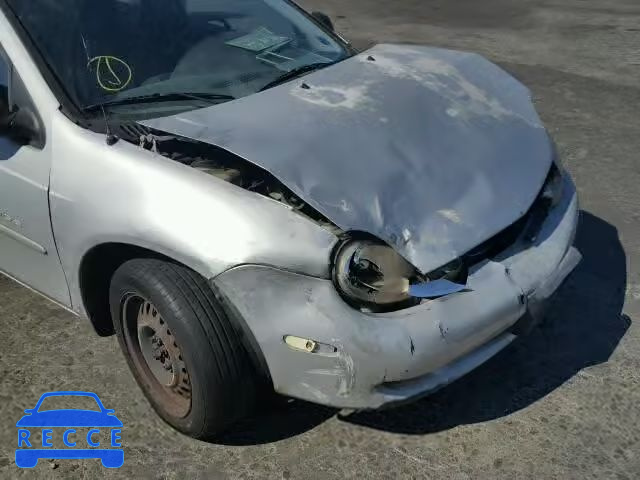 2000 DODGE NEON BASE 1B3ES46C4YD535220 image 8