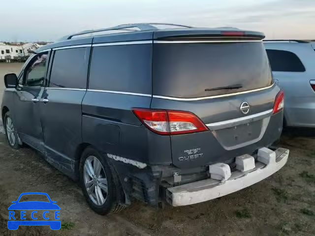 2011 NISSAN QUEST S JN8AE2KPXB9002322 зображення 2