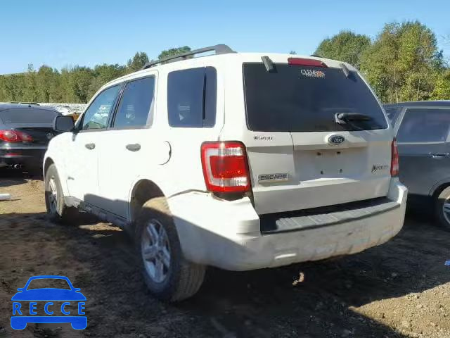 2009 FORD ESCAPE HYB 1FMCU59339KA12135 image 2