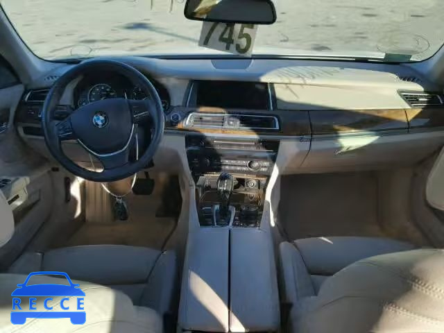 2014 BMW 750 WBAYF8C55ED142249 зображення 8