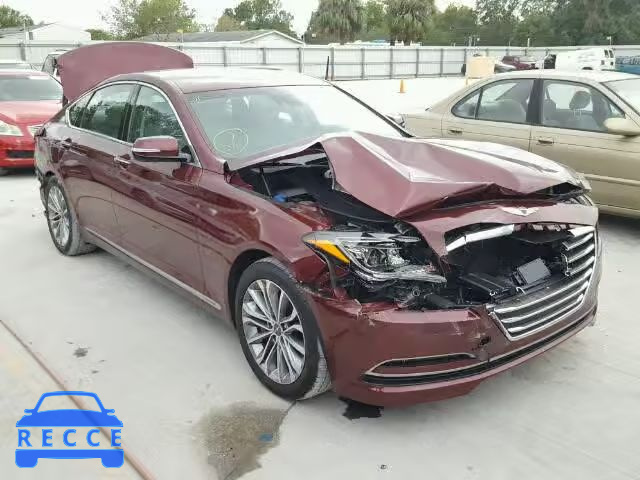 2017 GENESIS G80 BASE KMHGN4JE9HU166843 Bild 0