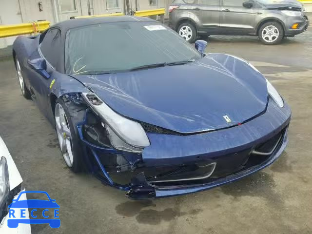 2012 FERRARI 458 ITALIA ZFF67NFA1C0182994 image 0