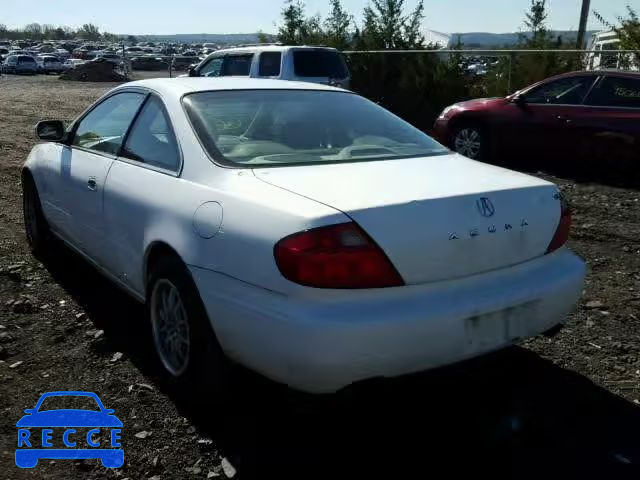 2001 ACURA 3.2CL TYPE 19UYA427X1A007682 image 2