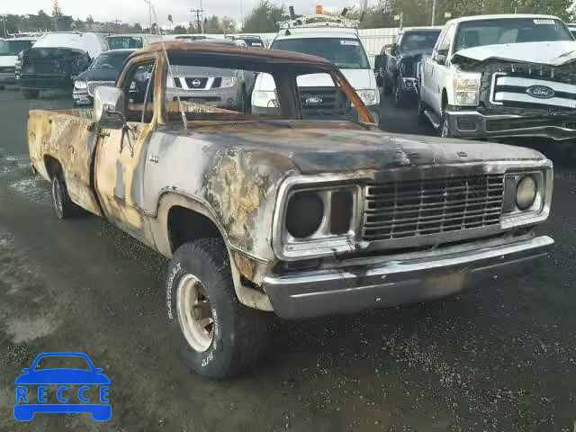 1973 DODGE PICKUP W14AE3S209609 image 0