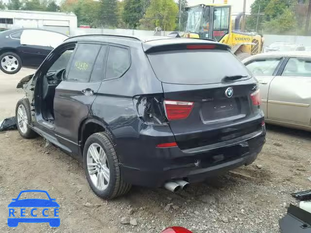 2012 BMW X3 5UXWX5C5XCL722877 зображення 2