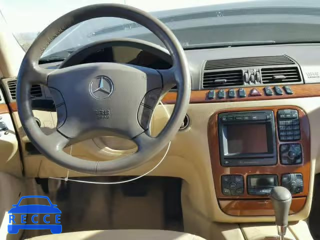 2002 MERCEDES-BENZ S 430 WDBNG70J42A312501 зображення 8