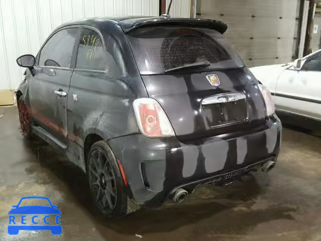 2012 FIAT 500 ABARTH 3C3CFFFH5CT292462 зображення 2