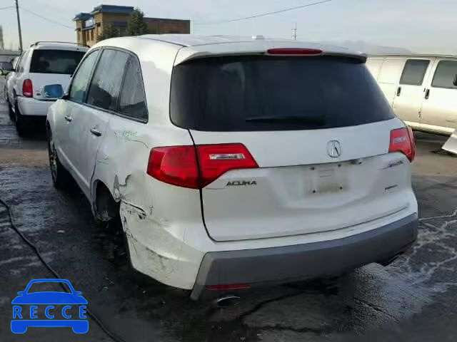 2008 ACURA MDX TECHNO 2HNYD28618H551552 зображення 2