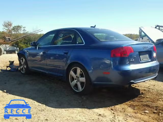 2006 AUDI A4 S-LINE WAUEF78E26A127555 image 2