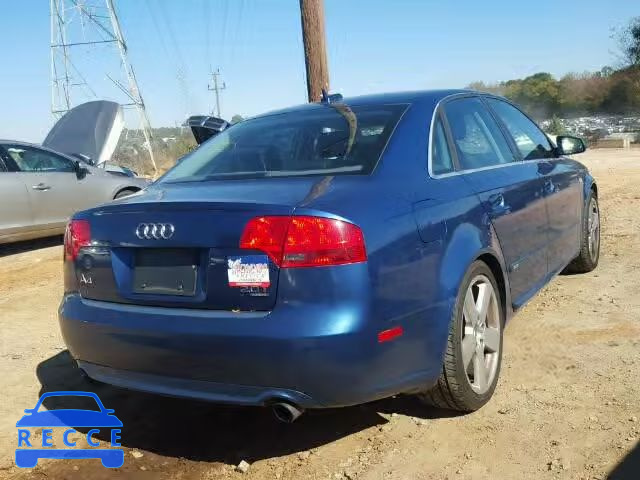 2006 AUDI A4 S-LINE WAUEF78E26A127555 зображення 3