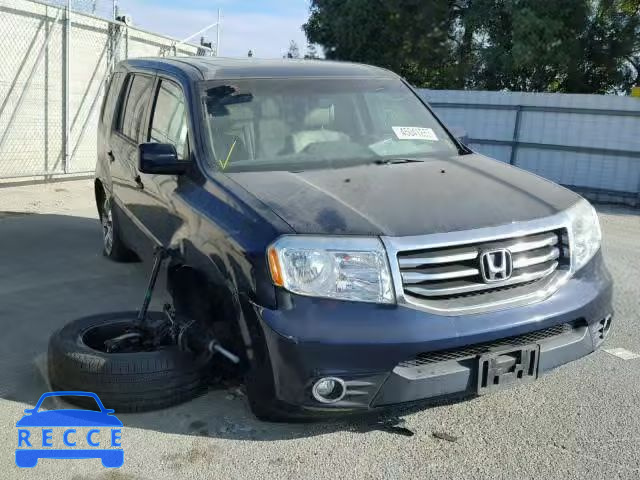 2013 HONDA PILOT EXLN 5FNYF3H7XDB013768 image 0