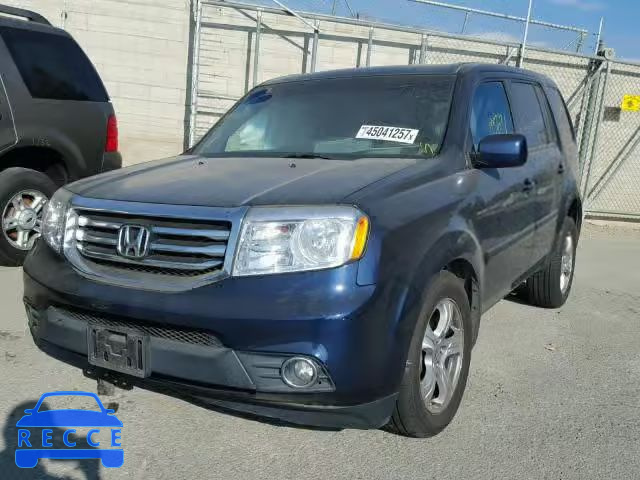 2013 HONDA PILOT EXLN 5FNYF3H7XDB013768 image 1