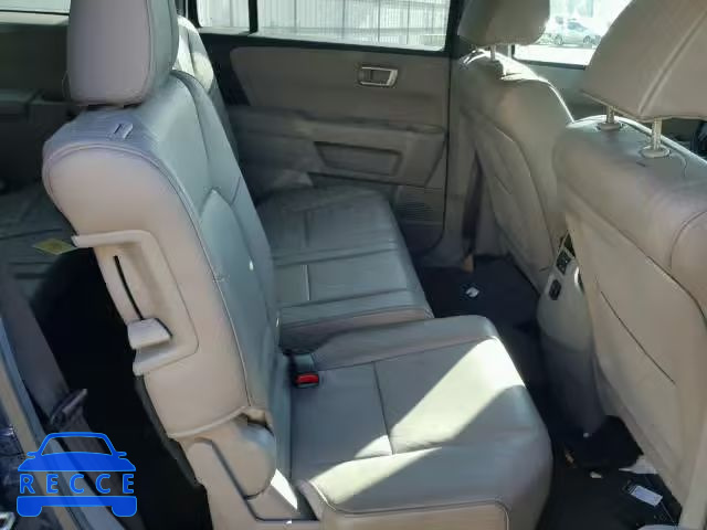 2013 HONDA PILOT EXLN 5FNYF3H7XDB013768 image 5