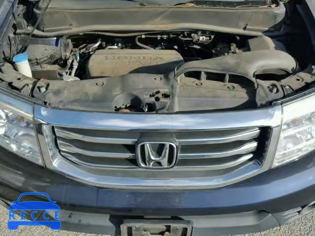 2013 HONDA PILOT EXLN 5FNYF3H7XDB013768 image 6